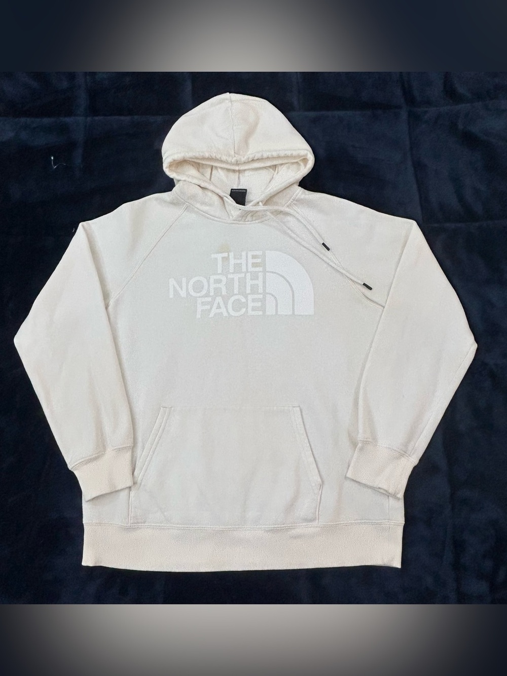 The North Face White Out Graphic Logo Pullover Hoodie Sweatshirt Women’s Size M